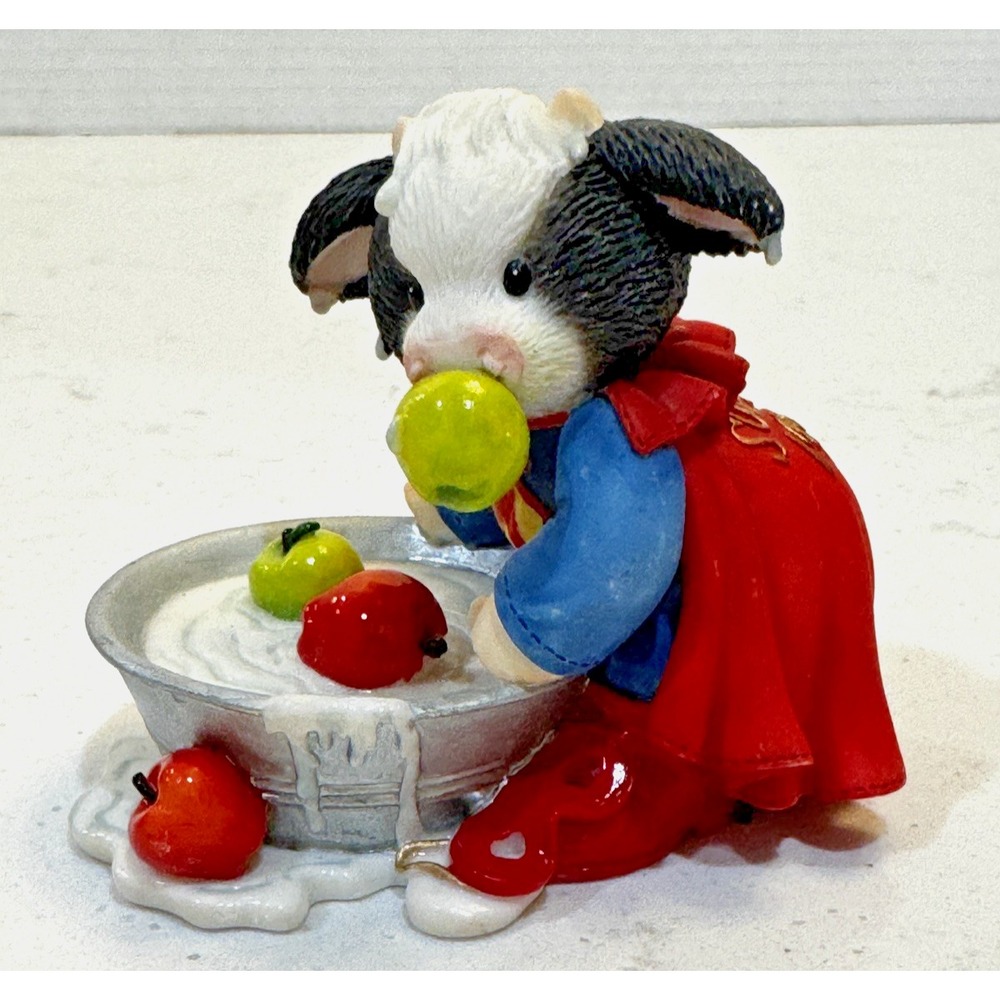 Mary's Moo Moos You're Moo Hero Cow Superhero Figurine Enesco 726028 2000